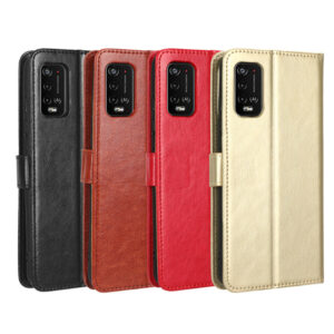 Wiko Power U Serie Mode Handyhülle Wiko Power U20 Crazy Horse Leder #1583