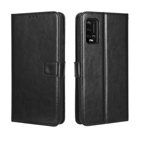 Wiko Power U Serie Mode Handyhülle Wiko Power U20 Crazy Horse Leder #1583 – Bild 5