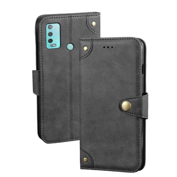 Wiko Power U Serie Handyhülle Wiko Power U30 PU Crazy Horse Leder Mode #1584 – Bild 5