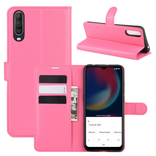Wiko View Serie Einfarbig Mode Handyhülle PU Wiko VIEW 4 #1586 – Bild 2