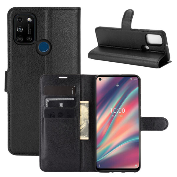 Wiko View Serie Einfarbig Handyhülle Mode PU Wiko VIEW 5 Plus #1589 – Bild 3