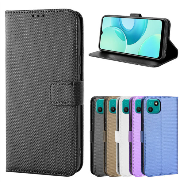 Wiko T Serie Handyhülle Mode Wiko T10 Rautenmuster #1596