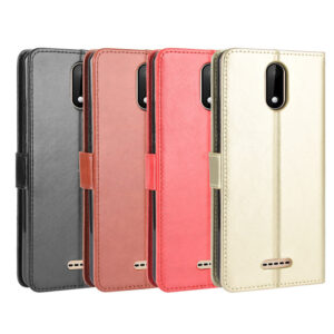 Wiko Y Serie Handyhülle Wiko SUNNY5 Crazy Horse Leder Mode #1605